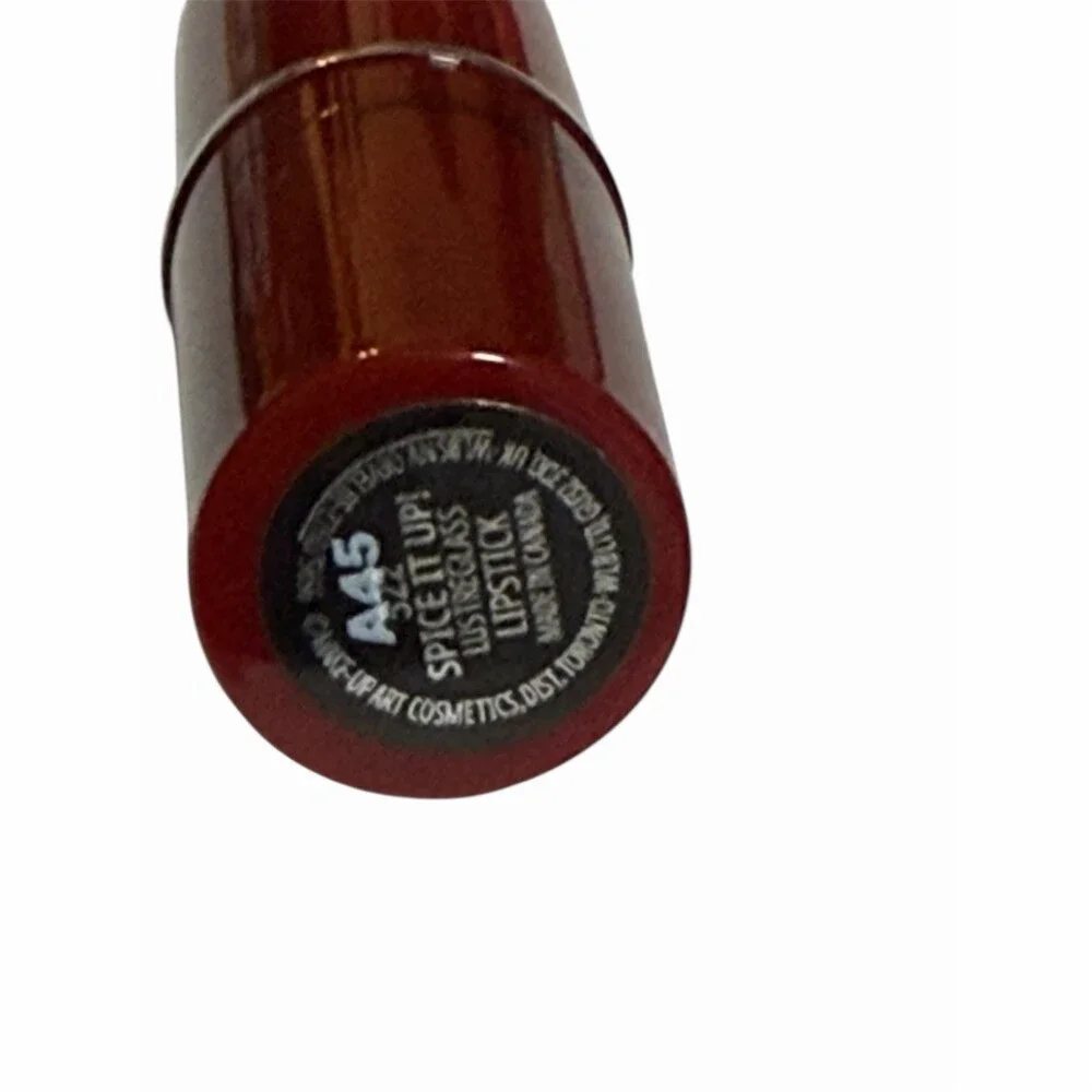 MAC Mini Lustreglass Lipstick A45 Spice It Up! Holiday 2025 Limited Edition